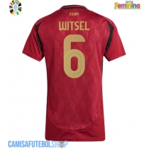 Camisa de time de futebol Bélgica Axel Witsel #6 Replicas 1º Equipamento Feminina Europeu 2024 Manga Curta
